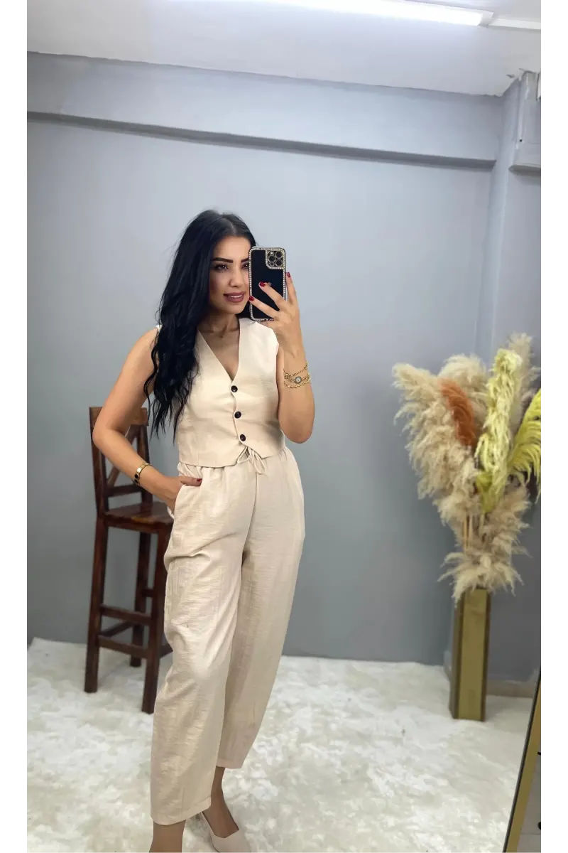 Premium Serİ Yelek Pantolon İkili Takım