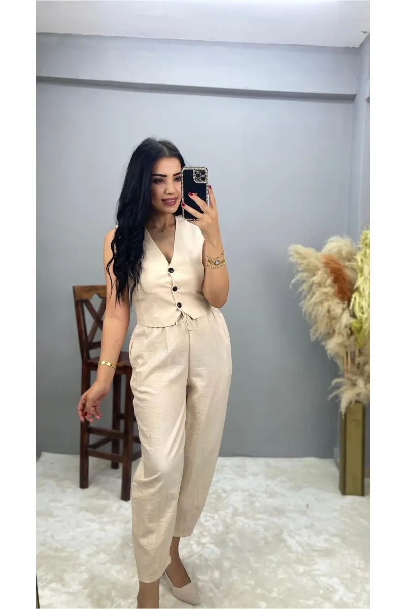 Premium Serİ Yelek Pantolon İkili Takım
