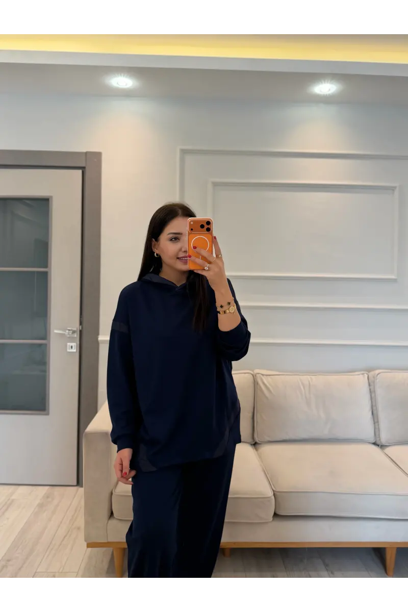 Tasarım Şerit Detaylı Modal Takım