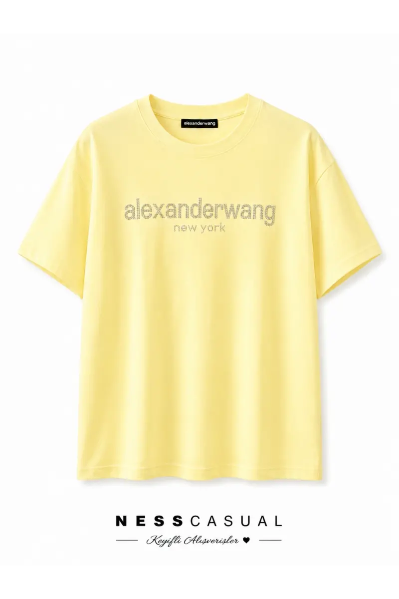 Wear Taşlı T-Shirt