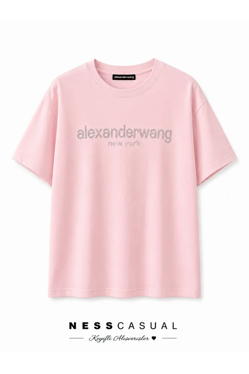 Wear Taşlı T-Shirt