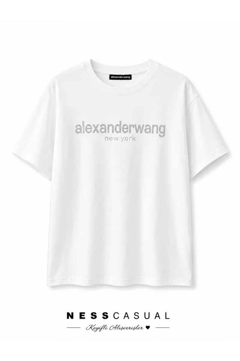 Wear Taşlı T-Shirt