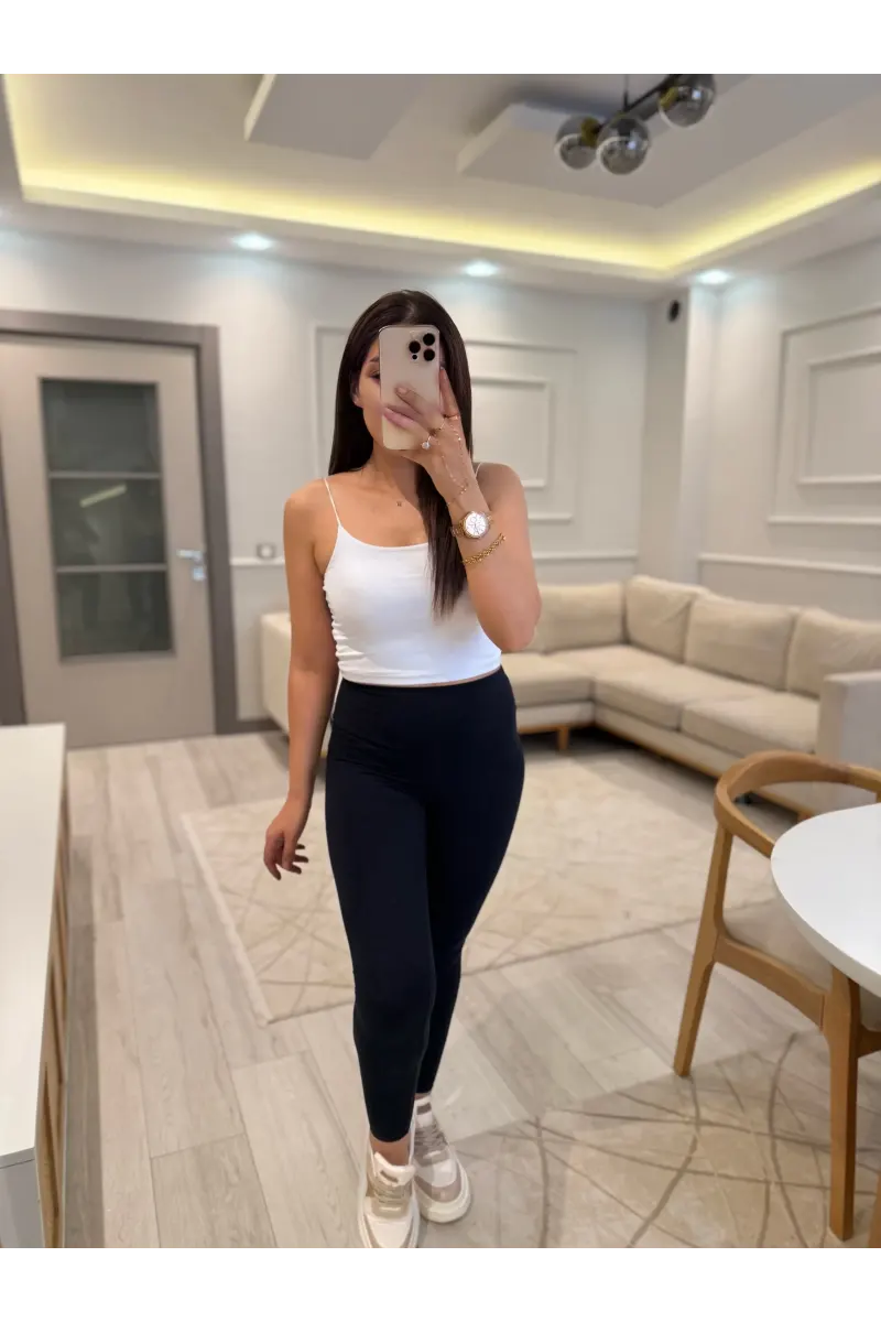Yüksek Bel Modal Tayt