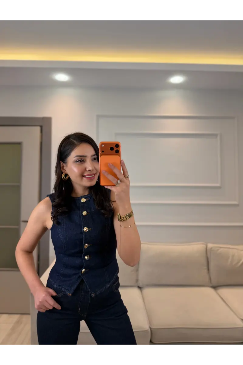 Zra Denim Yelek