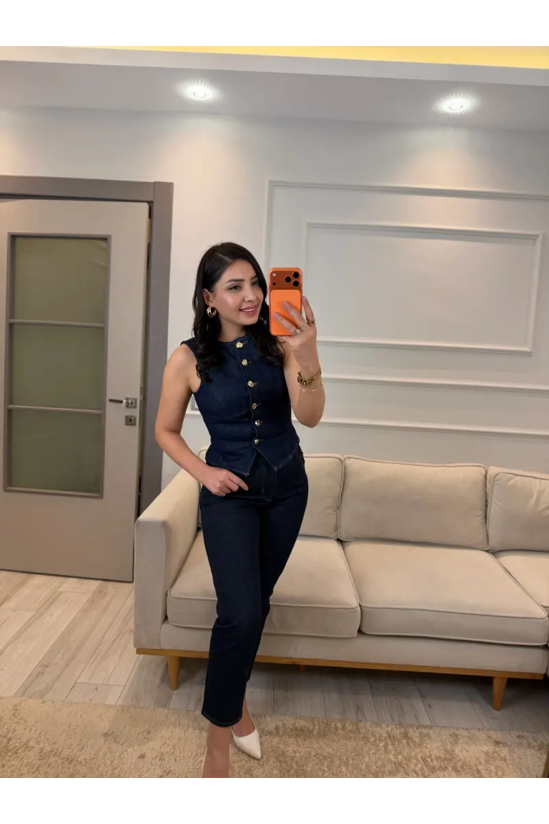 Zra Denim Yelek