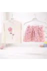 Çiçekli Tüllü Etekli Takım 2/5 Yaş