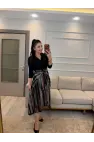 Önden Bağlamalı Polo Yaka Elbise