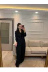 Gold Düğme Detaylı Tasarım Pantolon