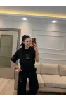 Lv Flok Baskılı İkili Takım