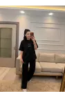 Lv Flok Baskılı İkili Takım
