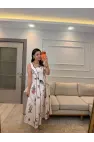 Çiçek Desenli Elbise