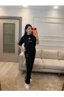 Cc Flok Baskılı İkili Takım