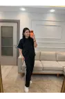 Su Yolu Taşlı Şeritli İkili Takım