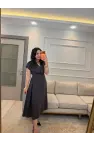 Tasarım Gül Detaylı Elbise
