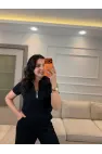 Oysh Fermuarlı Polo Yaka İkili Takım