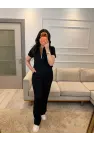 Oysh Fermuarlı Polo Yaka İkili Takım