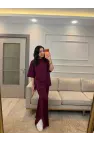 Oysh Yan Yırtmaçlı Paraşüt Garnili Takım