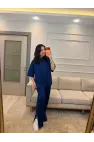 Oysh Yan Yırtmaçlı Paraşüt Garnili Takım