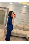 Oysh Yan Yırtmaçlı Paraşüt Garnili Takım
