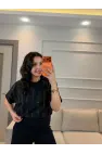 Ful Sıra Taşlı T-Shirt