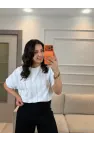 Ful Sıra Taşlı T-Shirt