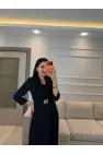 Lia Kemer Detaylı Elbise
