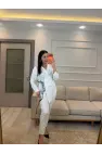 Jesica Fularlı Gömlek
