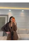 Premium Şal Detaylı Ceket Pantolon Takım