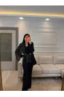Premium Şal Detaylı Ceket Pantolon Takım