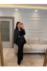 Premium Şal Detaylı Ceket Pantolon Takım