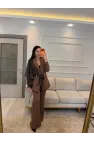 Premium Şal Detaylı Ceket Pantolon Takım