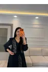 Taş Detaylı Tasarım Elbise