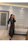 Taş Detaylı Tasarım Elbise