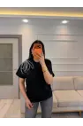 Benito Ön Arka Nakış T-Shirt