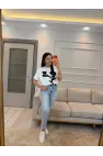 İpkyl Üç Boyutlu Çiçek T-Shirt