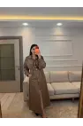 Zımba Ve Kemer Detaylı Elbise