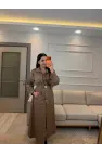 Zımba Ve Kemer Detaylı Elbise