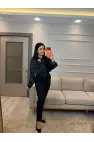 Organize Fular Detaylı Gömlek