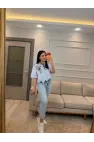İpkyl Çizgili Paraşüt Detaylı Gömlek