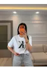 Ck Büyük Taşlı T-Shirt