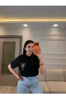 Orj Zra Taş Detaylı T-Shirt