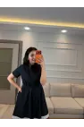 Tasarım Bloklu Elbise