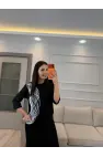Tasarım Modal İşleme Detaylı Elbise