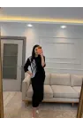 Tasarım Modal İşleme Detaylı Elbise