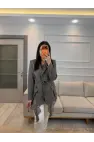 Mrka Muadil Dantel Detaylı Blazer Ceket