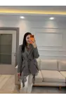 Mrka Muadil Dantel Detaylı Blazer Ceket