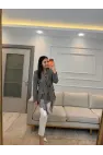 Mrka Muadil Dantel Detaylı Blazer Ceket