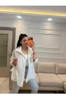 Tasarım Fileli Gömlek
