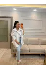 Tasarım Fileli Gömlek