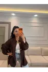 Petek Yıldız Aksesuarlı Salaş Gömlek